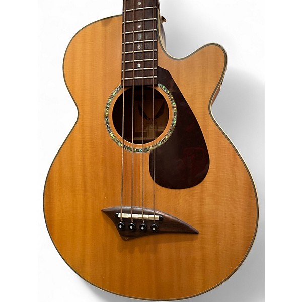 Used Dean Performer Bass Natural Acoustic Bass Guitar