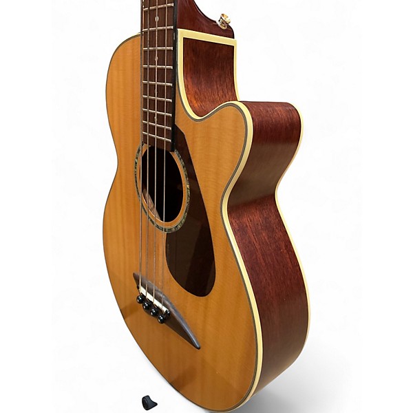 Used Dean Performer Bass Natural Acoustic Bass Guitar