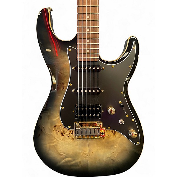 Used Michael Kelly Custom Collection 60 CC60 Burl Ultra Solid Body Electric Guitar