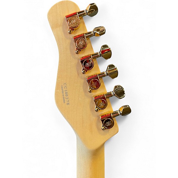 Used Michael Kelly Custom Collection 60 CC60 Burl Ultra Solid Body Electric Guitar