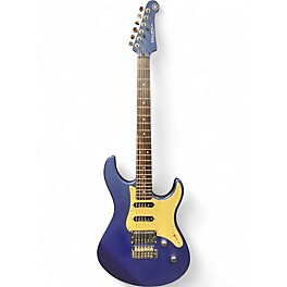 Used Yamaha PAC612VIIX Blue Solid Body Electric Guitar