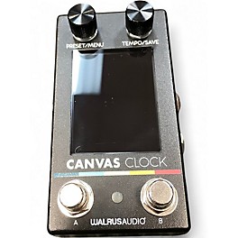 Used Walrus Audio Canvas Clock Tuner Pedal