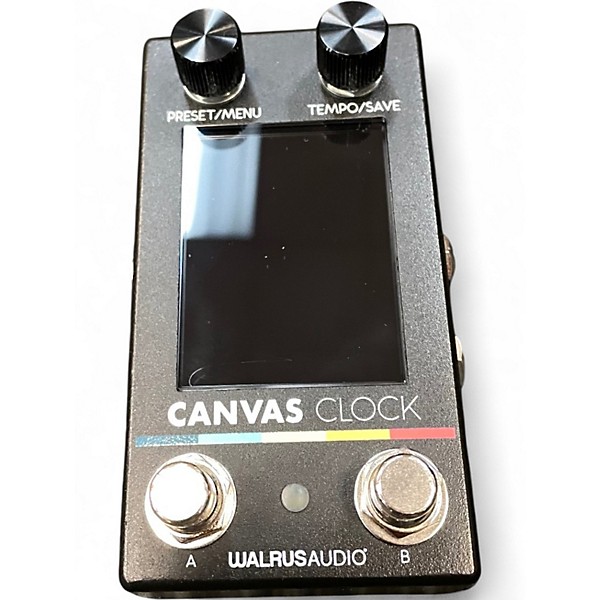 Used Walrus Audio Canvas Clock Tuner Pedal