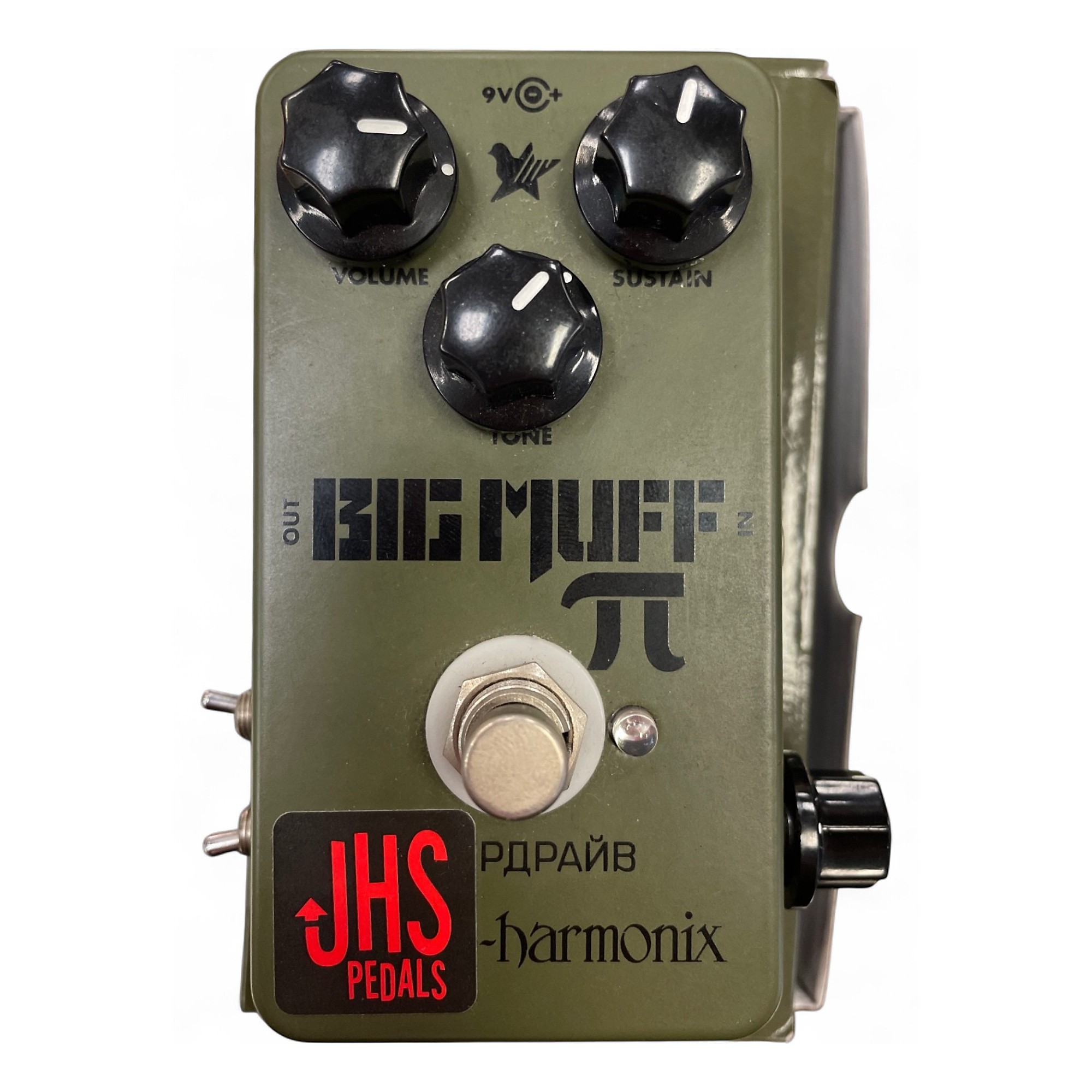 ギター JHS Pedals BIG MUFF Moscow Mod Used JHS Pedals Green Russian Big Muff Moscow Mod Effect