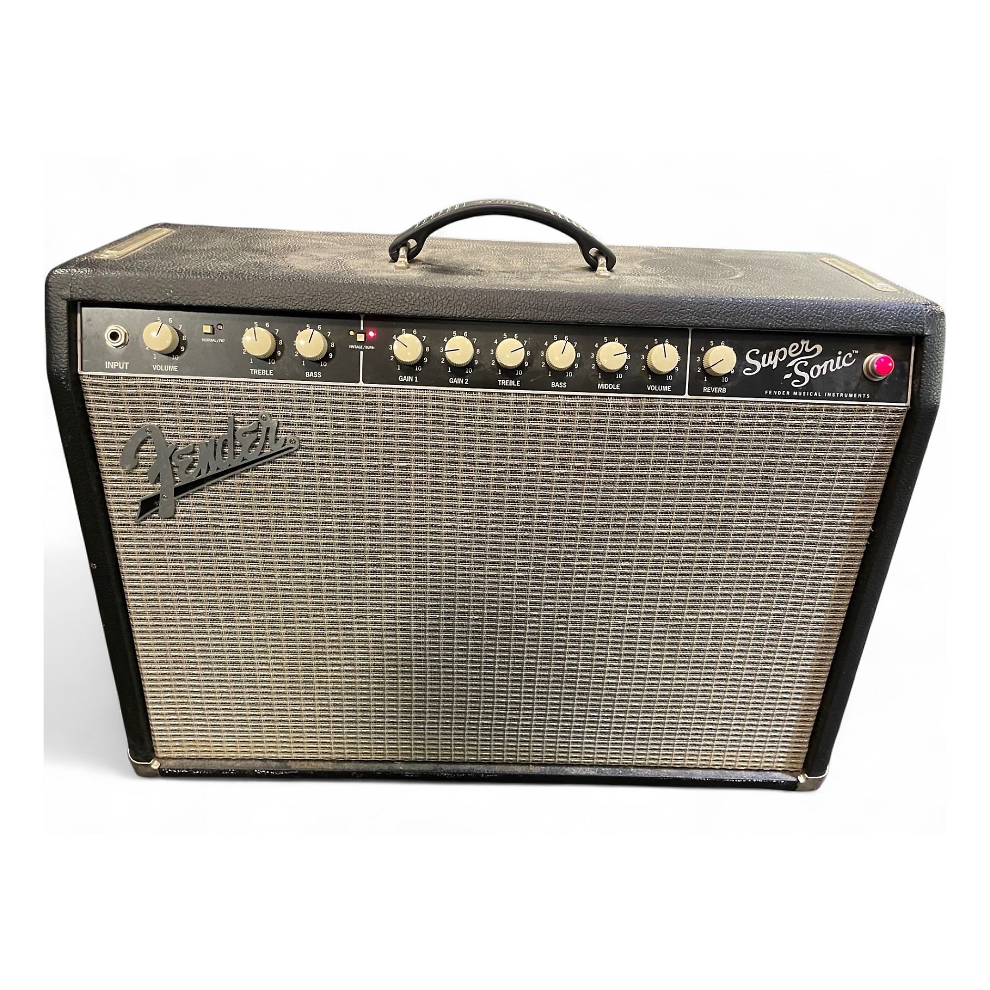 Used Fender Super Sonic 22 22W Tube Guitar Amp Head | Guitar