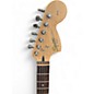 Used Squier Affinity Stratocaster Black and White Solid Body Electric Guitar