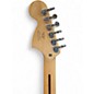 Used Squier Affinity Stratocaster Black and White Solid Body Electric Guitar