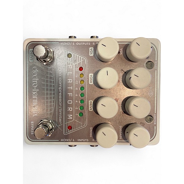 Used Electro-Harmonix Platform Stereo Compressor Limiter Effect Pedal