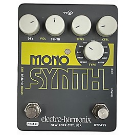 Used Electro-Harmonix Guitar Mono Synth Effect Pedal