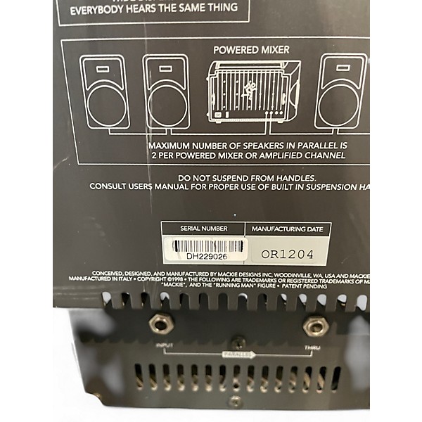 Used Mackie C300 Unpowered Speaker