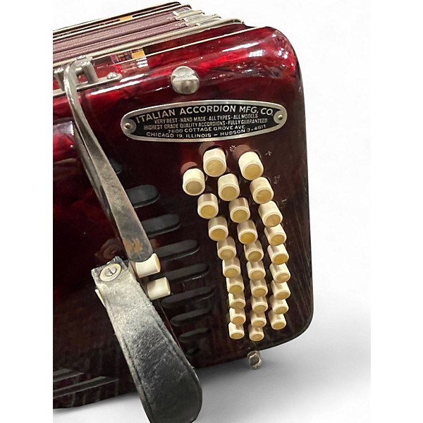 Used 1960s Italian Accordion Mfg Company Accordion Accordion