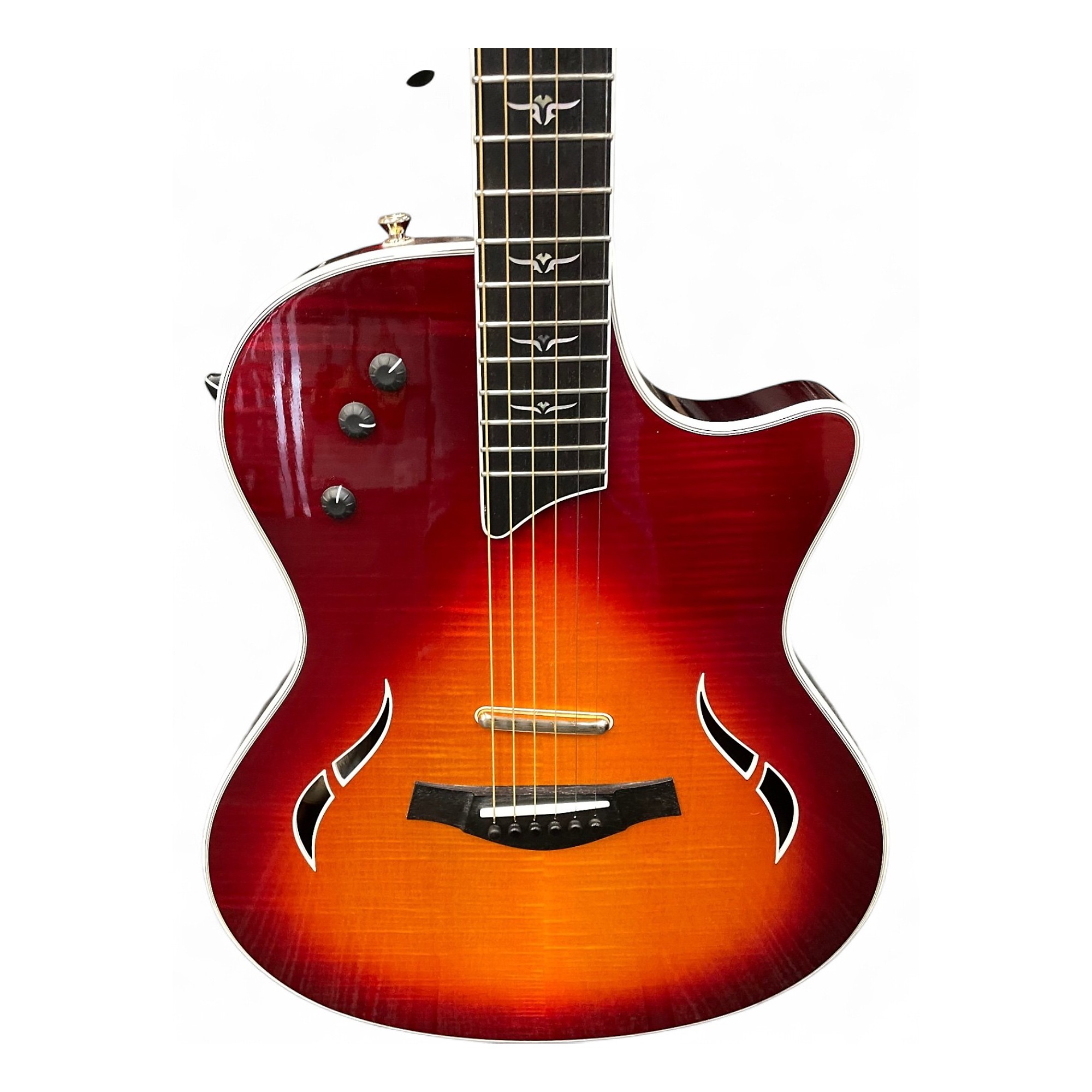taylor T5C1 ギター Used Taylor T5C1 Cherry Sunburst Hollow Body Electric Guitar