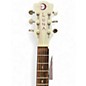 Used Luna FLORA ORCHID Antique White Acoustic Guitar