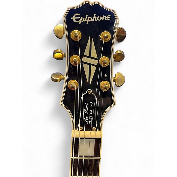 ギター Epiphone Les Paul CUSTOM PRO Epiphone Les Paul Custom PRO Electric Guitar Ebony | Guitar