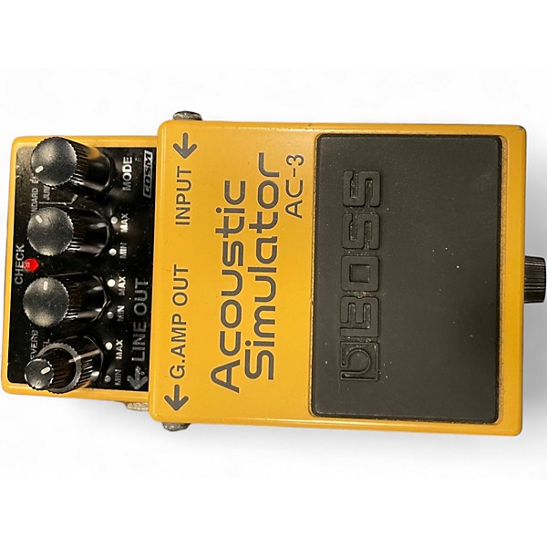 Used BOSS AC3 Acoustic Simulator Effect Pedal
