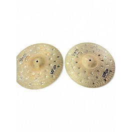 Used UFIP 15in BLAST EXTRA DRY HIGH HATS PAIR Cymbal