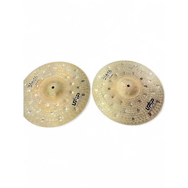 Used UFIP 15in BLAST EXTRA DRY HIGH HATS PAIR Cymbal