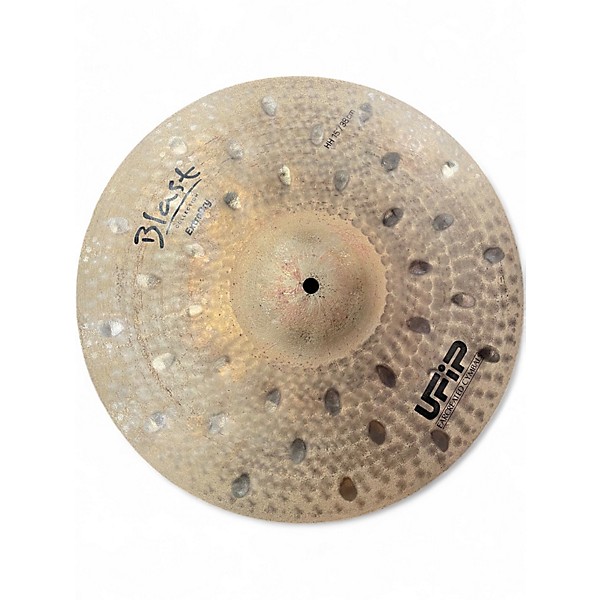 Used UFIP 15in BLAST EXTRA DRY HIGH HATS PAIR Cymbal