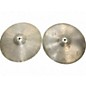 Used Zyn 14in HIGH HATS PAIR Cymbal thumbnail
