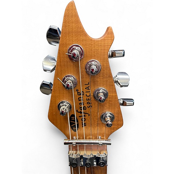 Used EVH wolfgang special qm chlorine burst Solid Body Electric Guitar