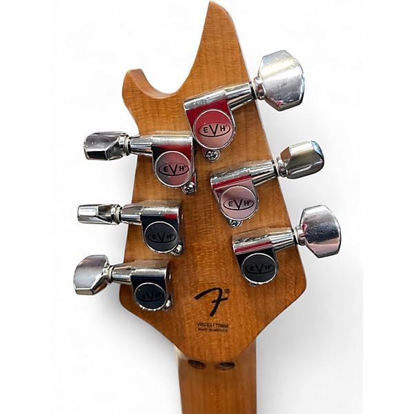 Used EVH wolfgang special qm chlorine burst Solid Body Electric Guitar