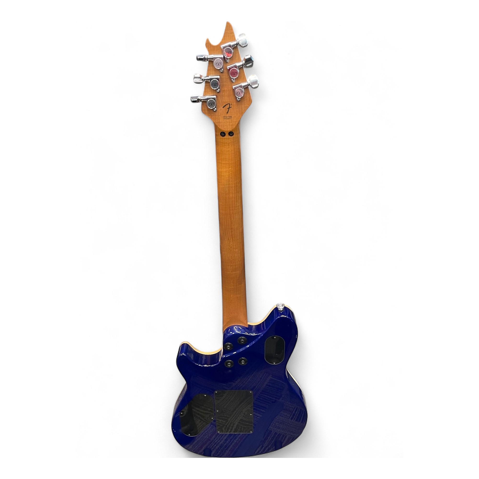 Used EVH wolfgang special qm chlorine burst Solid Body
