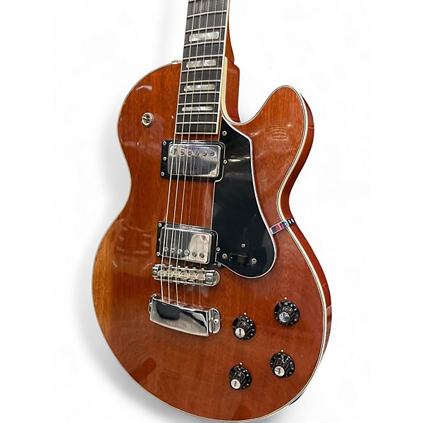 Vintage 1970s Hagstrom Patch 2000 Natural Solid Body Electric Guitar
