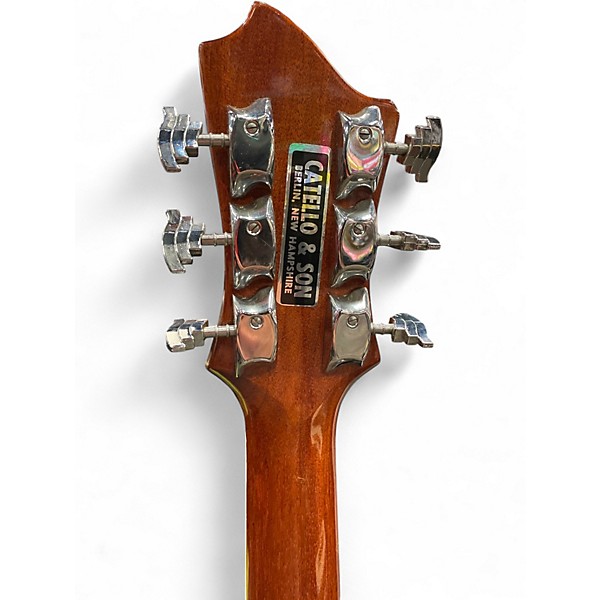 Vintage 1970s Hagstrom Patch 2000 Natural Solid Body Electric Guitar