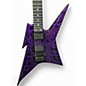Used B.C. Rich Iron Bird MKII Purple Crackle Solid Body Electric Guitar