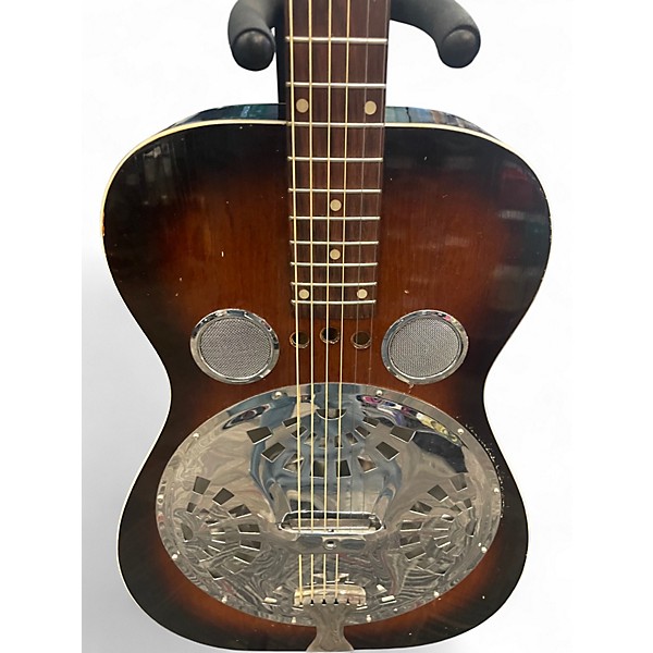 Vintage 1974 Dobro D60 Sunburst Resonator Guitar