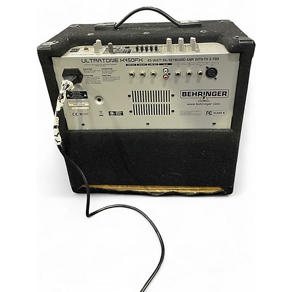 Used Behringer ULTRATONE K450fx Keyboard Amp | Guitar Center