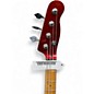 Used Stage Guitars hd1200 Candy Apple Red Metallic Electric Bass Guitar