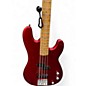 Used Stage Guitars hd1200 Candy Apple Red Metallic Electric Bass Guitar