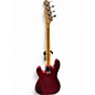Used Stage Guitars hd1200 Candy Apple Red Metallic Electric Bass Guitar