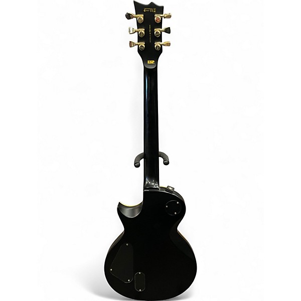 Used ESP LTD EC1000 Deluxe Satin Black Solid Body Electric Guitar