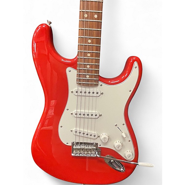 Used 2018 Fender Player Stratocaster sonic red Solid Body Electric Guitar