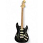 Used 2017 Fender Deluxe Stratocaster Black Solid Body Electric Guitar thumbnail