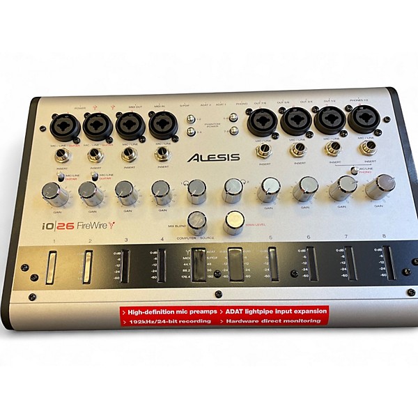 Used Alesis io 26 Audio Interface