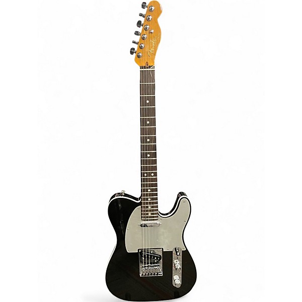 Used Fender American Ultra Telecaster Black Solid Body Electric Guitar