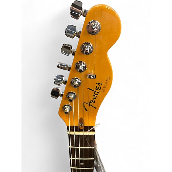 Used Fender American Ultra Telecaster Black Solid Body Electric Guitar