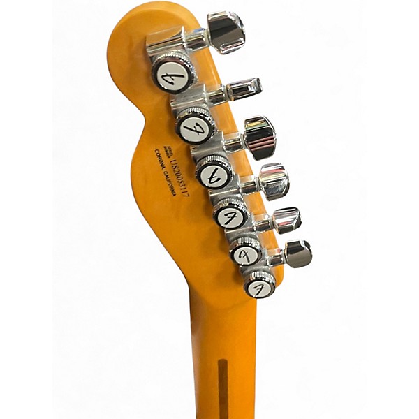 Used Fender American Ultra Telecaster Black Solid Body Electric Guitar