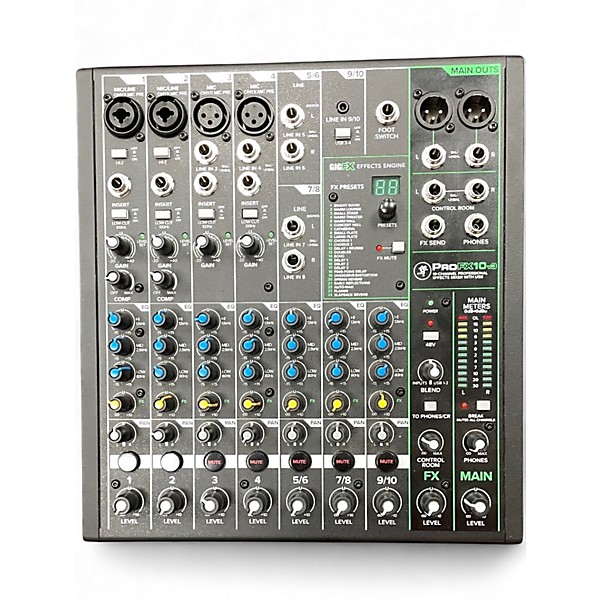 Mackie ProFX10v3 美品 完品 Mackie PROFX10V3 10-Channel Mixing Console with USB for sale