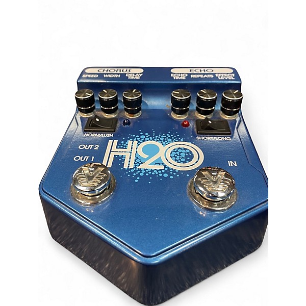 Used Visual Sound H2O Liquid Chorus Echo Effect Processor