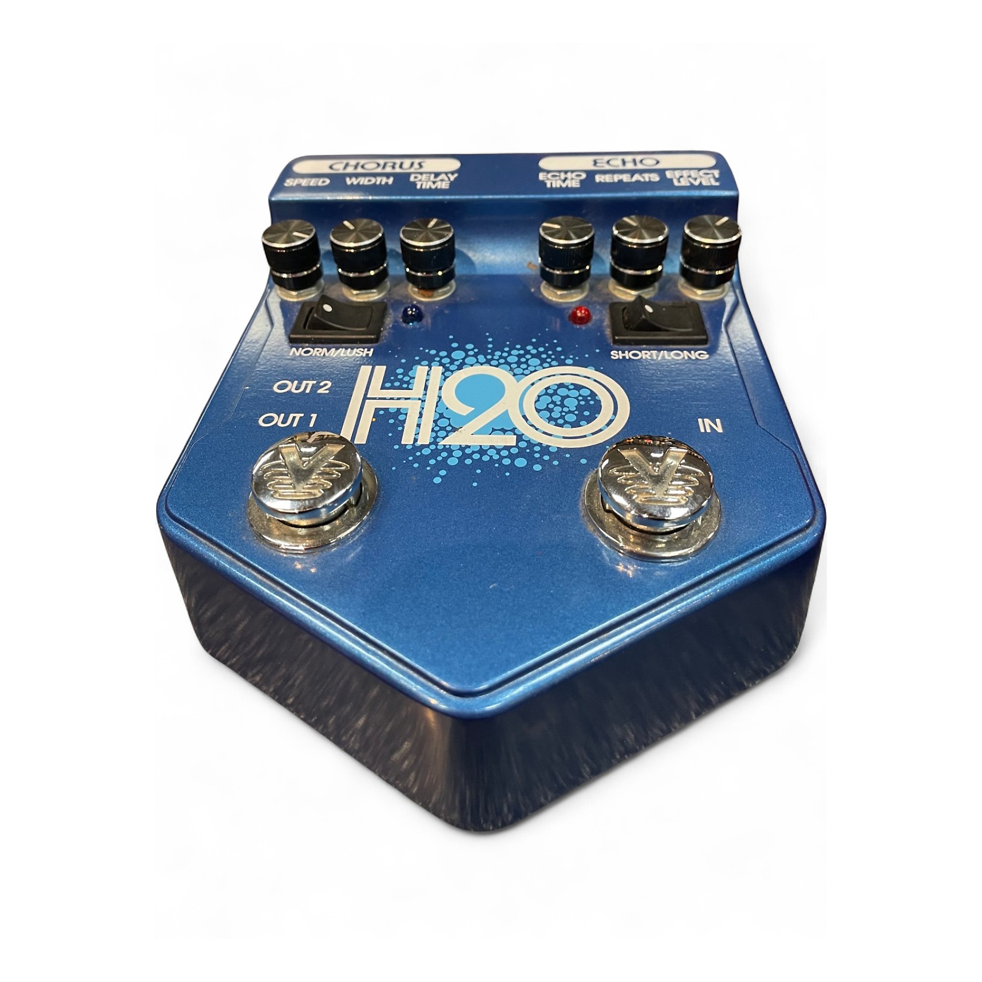ギター VISUAL SOUND H2O Liquid Chorus & Echo Used Visual Sound H2O Liquid Chorus Echo Effect Processor