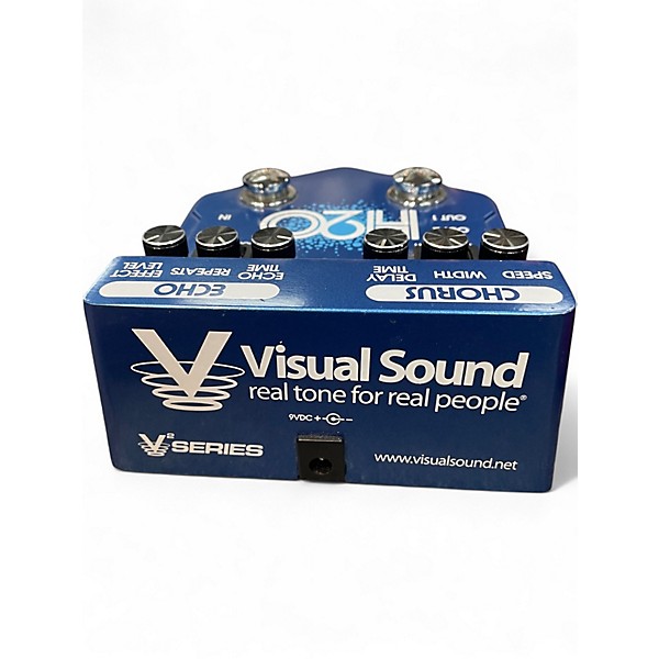 ギター Visual Sound H2O Liquid Chorus & Echo Visual Sound H2O Chorus and Echo / Delay Version 1 Effects