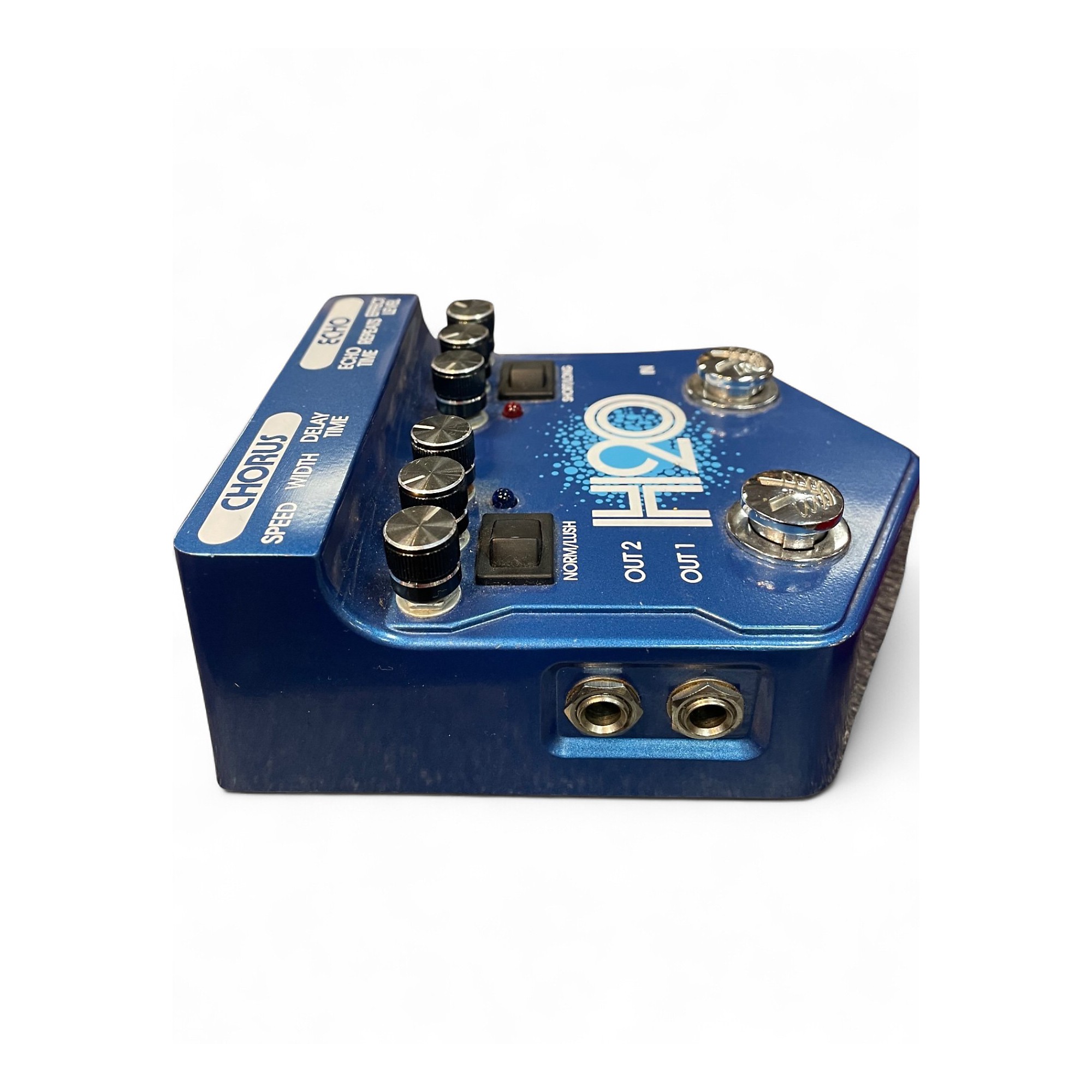 Used Visual Sound H2O Liquid Chorus Echo Effect Processor