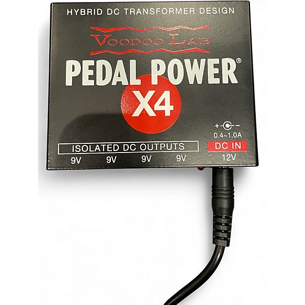 Used Voodoo Lab PEDAL POWER X4 | Guitar Center