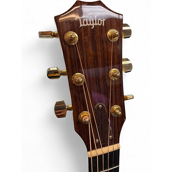 Used Taylor 214CE QMDLX NATURAL QUILTED MAPLE BACK AND SIDES Acoustic Electric Guitar