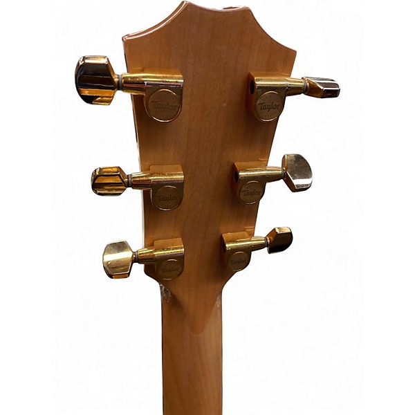 Used Taylor 214CE QMDLX NATURAL QUILTED MAPLE BACK AND SIDES Acoustic Electric Guitar