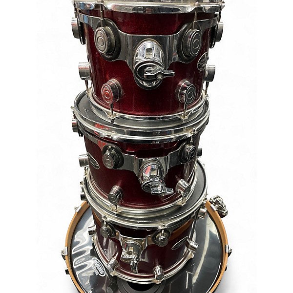 Used PDP by DW 4 Piece CX RED Drum Kit